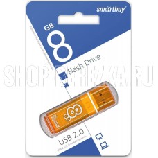 SMARTBUY (SB8GBGS-Or) 8GB GLOSSY SERIES ORANGE