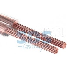 REXANT (01-6303) 2х0.50 мм,прозрачный SILICON, 100м