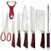 KELLI KL-2084 набор ножей 8пр сталь