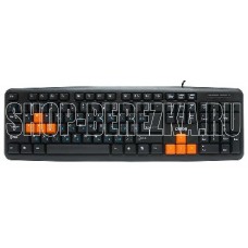 DIALOG KS-020U (USB) черный/оранж