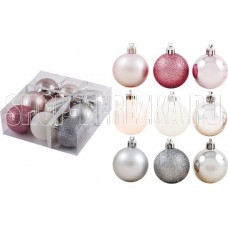 ВОЛШЕБНАЯ СТРАНА Шары Жемчуг 6 см 9 шт/уп 001274