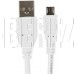 GEMBIRD/Cablexpert (11574) CCP-mUSB2-AMBM-W-0.5M AM/microBM 5P 0.5м экран белый (10)