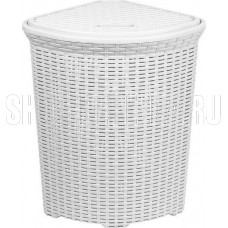 VIOLET Ротанг 60л угловая (белый) 235006