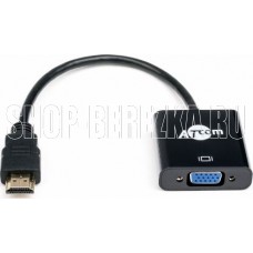 ATCOM (АТ1013) переходник HDMI - VGA, 0.1m