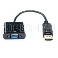 ATCOM (АТ6851) переходник DisplayPort(мale) -VGA(feмale) кабель 10см