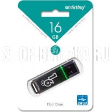 SMARTBUY (SB16GBGS-DG) 16GB GLOSSY SERIES DARK GREY USB 3.0