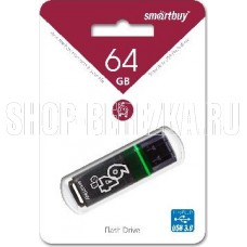 SMARTBUY (SB64GBGS-DG) 64GB GLOSSY SERIES DARK GREY USB 3.0