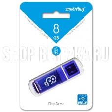 SMARTBUY (SB8GBGS-DB) 8GB GLOSSY SERIES DARK BLUE USB 3.0