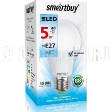 SMARTBUY (SBL-A60-05-40K-E27-A) 5W/4000/E27