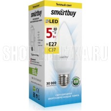 SMARTBUY (SBL-C37-05-30K-E27) 5W/3000/E27