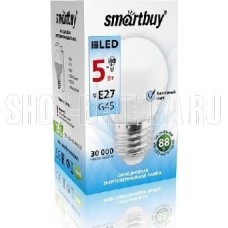SMARTBUY (SBL-G45-5-40K-E27) 5W/4000/E27