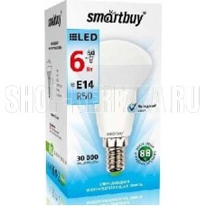 SMARTBUY (SBL-R50-06-40K-E14-A) 6W/4000/E14