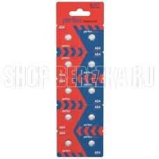 PERFEO LR626-10BL 377A AG4 ALKALINE CELL (10)