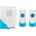 REXANT (73-0040) RX-4 Беспроводной дверной звонок с двумя кнопками вызова IP 44