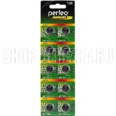 PERFEO LR1130-10BL ALKALINE CELL 389A AG10 (10)