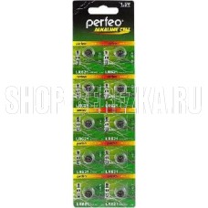 PERFEO LR621-10BL ALKALINE CELL 364A AG1 (10)