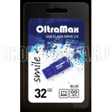 OLTRAMAX 32GB Smile USB2.0 синий [OM 032GB Smile Bl]
