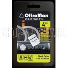 OLTRAMAX 4GB 50 белый [OM004GB-mini-50-W]