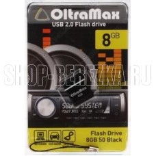 OLTRAMAX 8GB Mini 50 черный [OM008GB-mini-50-B]