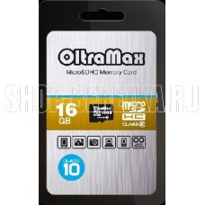 OLTRAMAX MicroSDHC 16GB Class10 [OM0016GCSDHC10-W/A-AD]