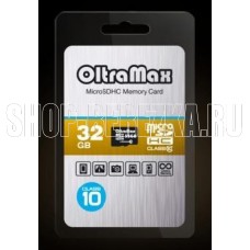 OLTRAMAX MicroSDHC 32GB Class10 [OM032GCSDHC10-W/A-AD]