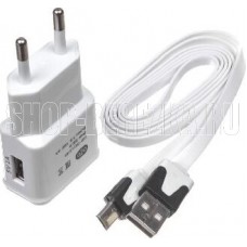 OLTO WCH-4103 СЗУ USB 1A + кабель MICROUSB