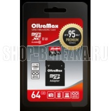 OLTRAMAX MicroSDXC 64Gb Class 10 [OM064GCSDXC10UHS-1-PrU3]