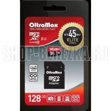 OLTRAMAX MicroSDXC 128GB Class 10 UHS-1 Elite [OM128GCSDXC10UHS-1-ElU1]