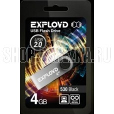 EXPLOYD 4GB 530 черный [EX004GB530-B]