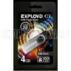 EXPLOYD 4GB 530 черный [EX004GB530-B]