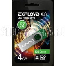 EXPLOYD 4GB 530 зеленый [EX004GB530-G]