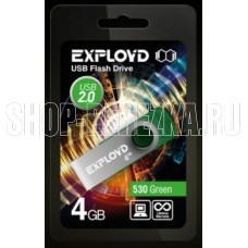 EXPLOYD 4GB 530 зеленый [EX004GB530-G]