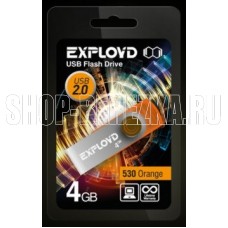 EXPLOYD 4GB 530 оранжевый [EX004GB530-O]