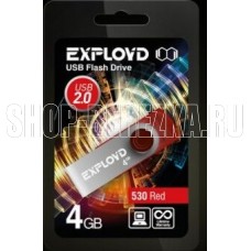 EXPLOYD 4GB 530 красный [EX004GB530-R]