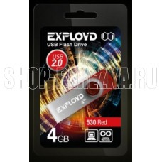 EXPLOYD 4GB 530 красный [EX004GB530-R]