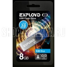 EXPLOYD 8GB 530 синий [EX008GB530-Bl]