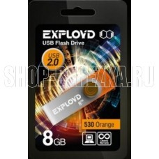 EXPLOYD 8GB 530 оранжевый [EX008GB530-O]