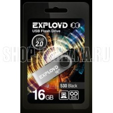 EXPLOYD 16GB 530 черный [EX016GB530-B]