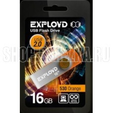 EXPLOYD 16GB 530 оранжевый [EX016GB530-O]