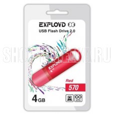 EXPLOYD 4GB 570 красный [EX-4GB-570-Red]