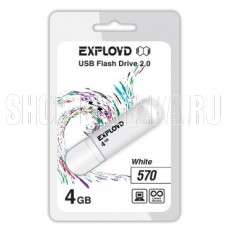 EXPLOYD 4GB 570 белый [EX-4GB-570-White]
