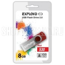 EXPLOYD 8GB 530 красный [EX008GB530-R]