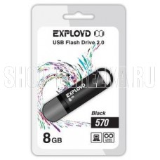 EXPLOYD 8GB 570 черный [EX-8GB-570-Black]