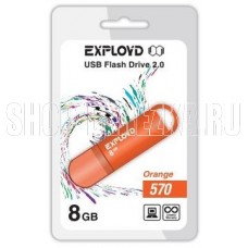 EXPLOYD 8GB 570 оранжевый [EX-8GB-570-Orange]