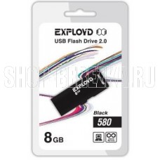 EXPLOYD 8GB-580-черный [EX-8GB-580-Black]
