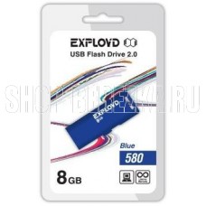 EXPLOYD 8GB-580-синий [EX-8GB-580-Blue]