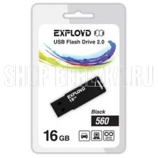 EXPLOYD 16GB-560-черный [EX-16GB-560-Black]