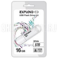 EXPLOYD 16GB 570 белый [EX-16GB-570-White]