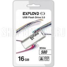 EXPLOYD 16GB 580 белый [EX-16GB-580-White]