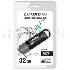 EXPLOYD 32GB 570 черный [EX-32GB-570-Black]